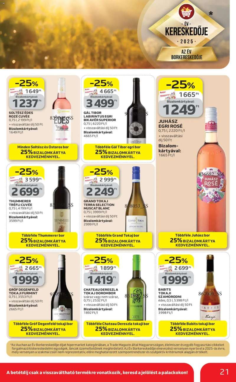 Auchan Auchan akciós újság 21 oldal