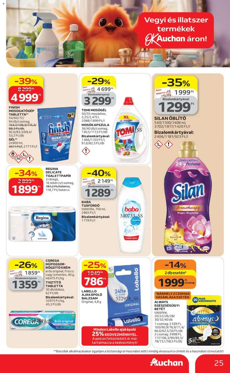 Auchan Auchan akciós újság 25 oldal