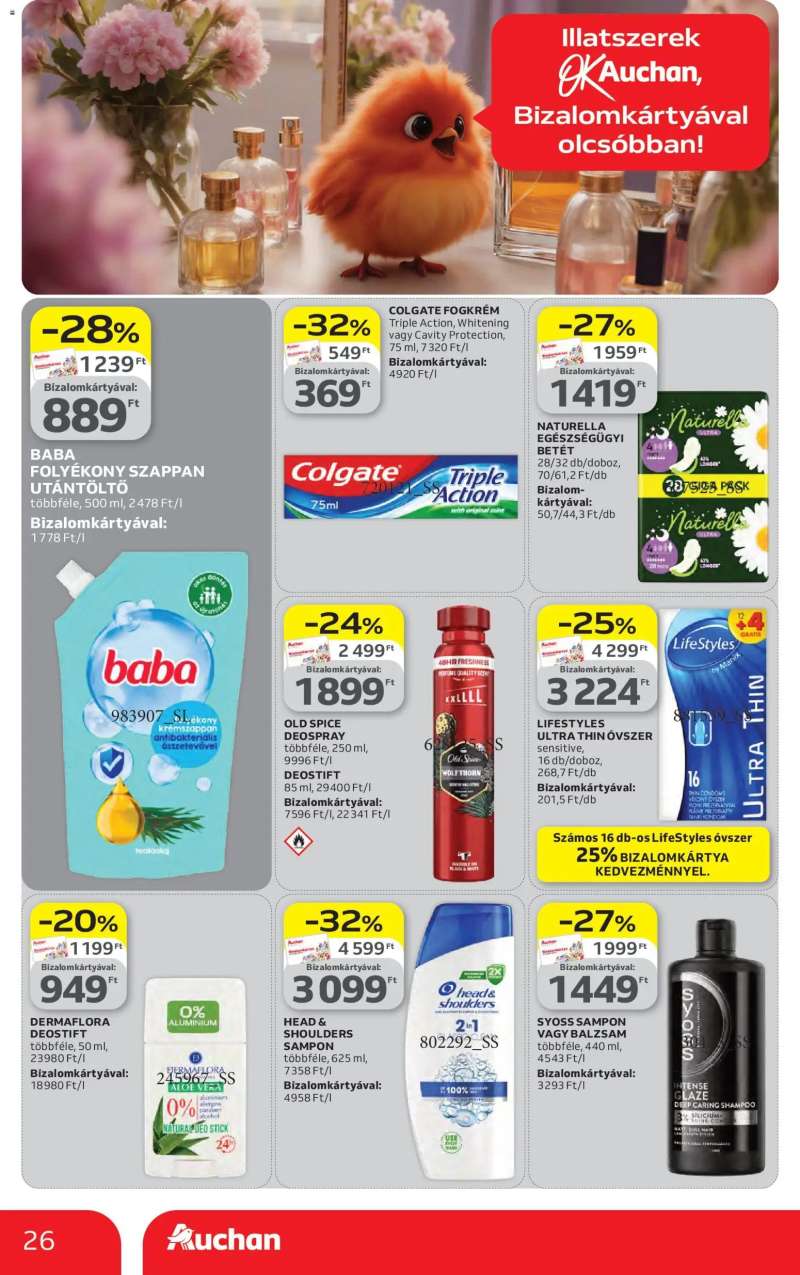 Auchan Auchan akciós újság 26 oldal