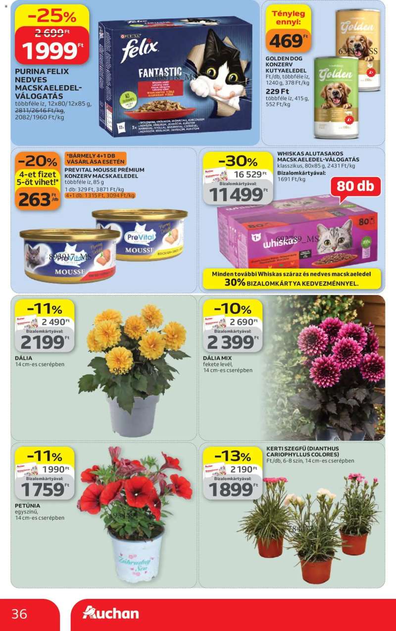 Auchan Auchan akciós újság 36 oldal