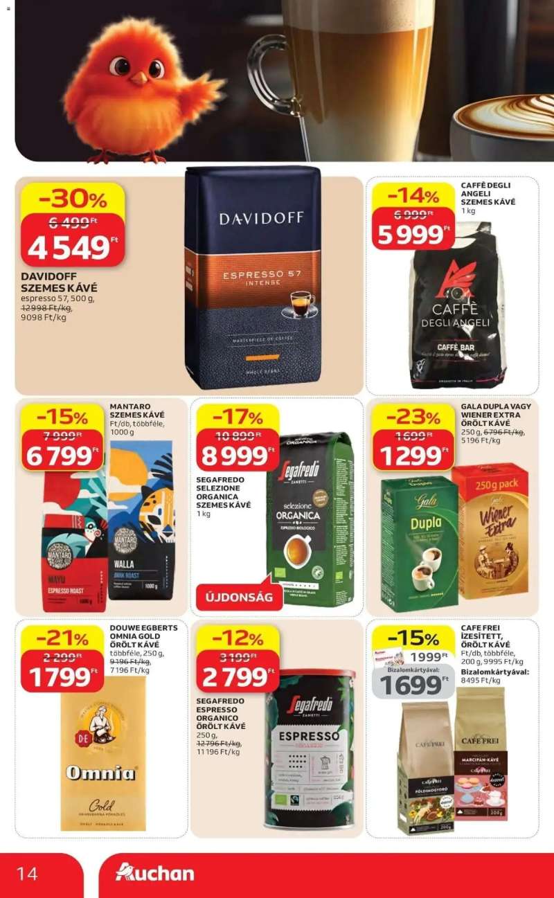 Auchan Auchan akciós újság Budapest 14 oldal