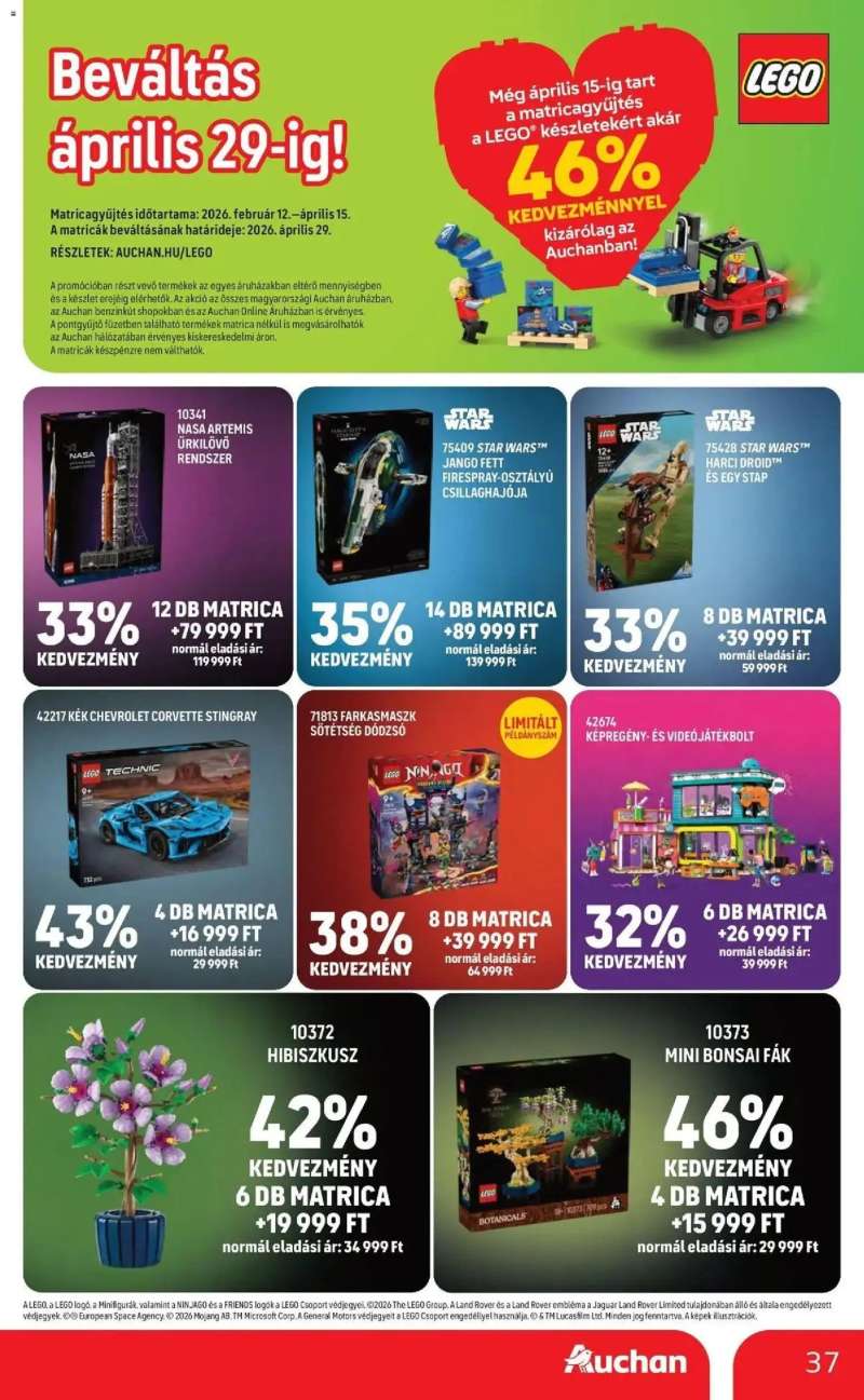 Auchan Auchan akciós újság Budapest 37 oldal