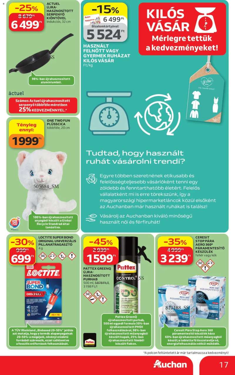 Auchan Auchan Green week ajánlataink 17 oldal