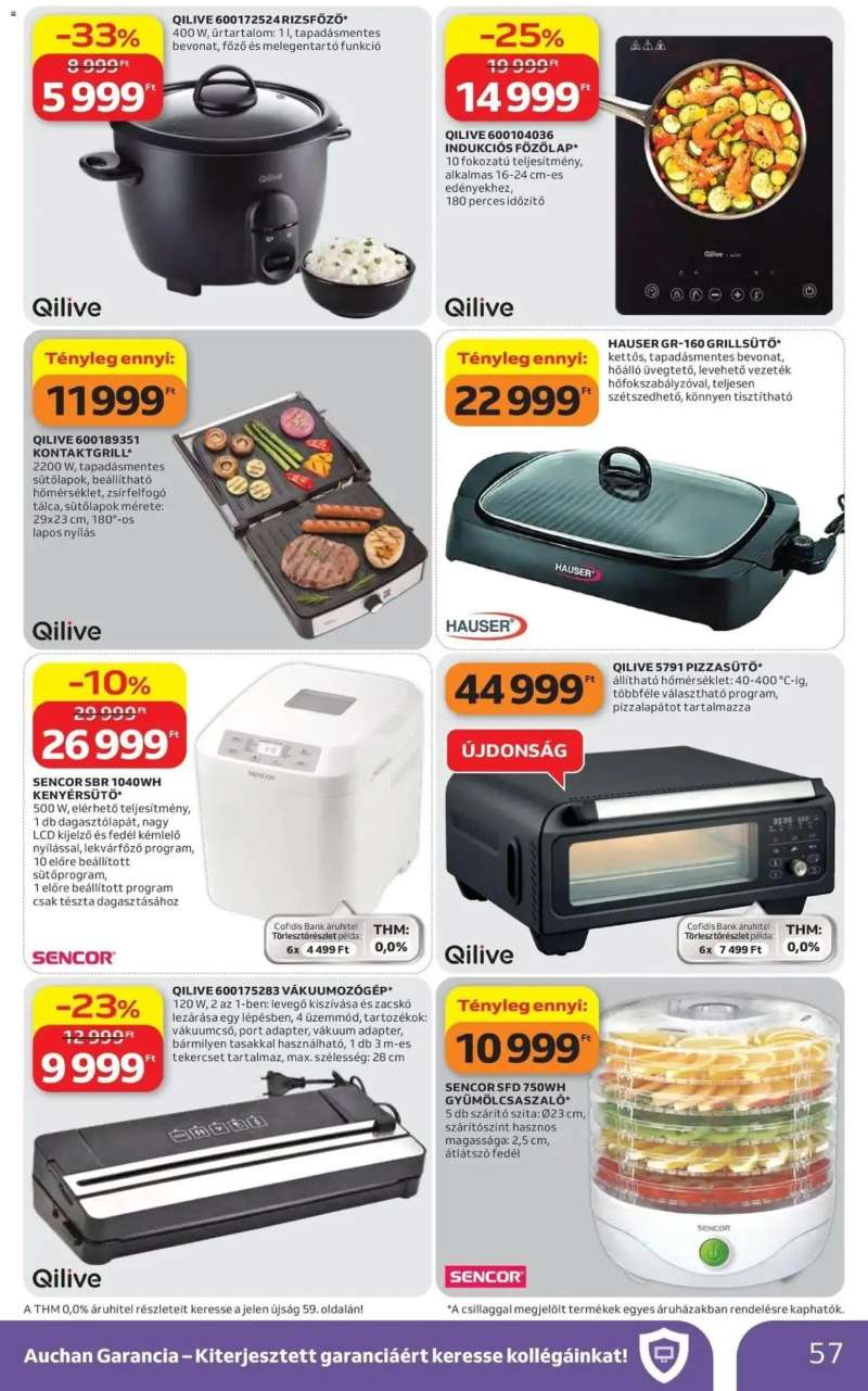 Auchan Auchan újság érvényessége 2026.05.06-ig 57 oldal