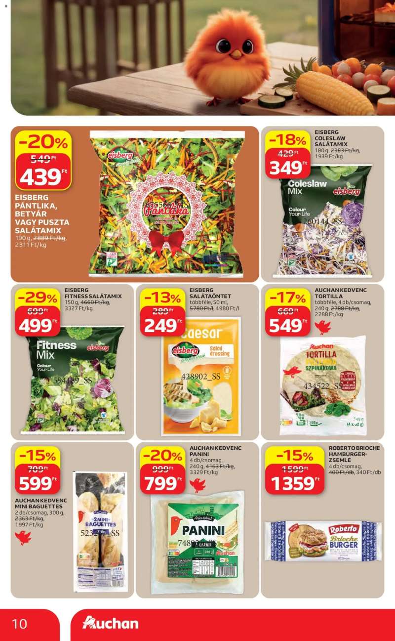 Auchan Auchan akciós újság 10 oldal
