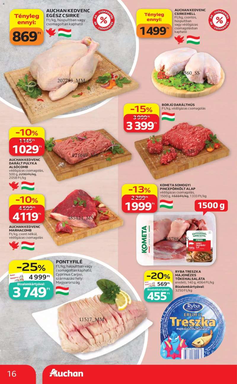Auchan Auchan akciós újság 16 oldal
