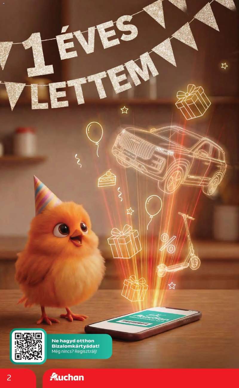 Auchan Auchan akciós újság 2 oldal