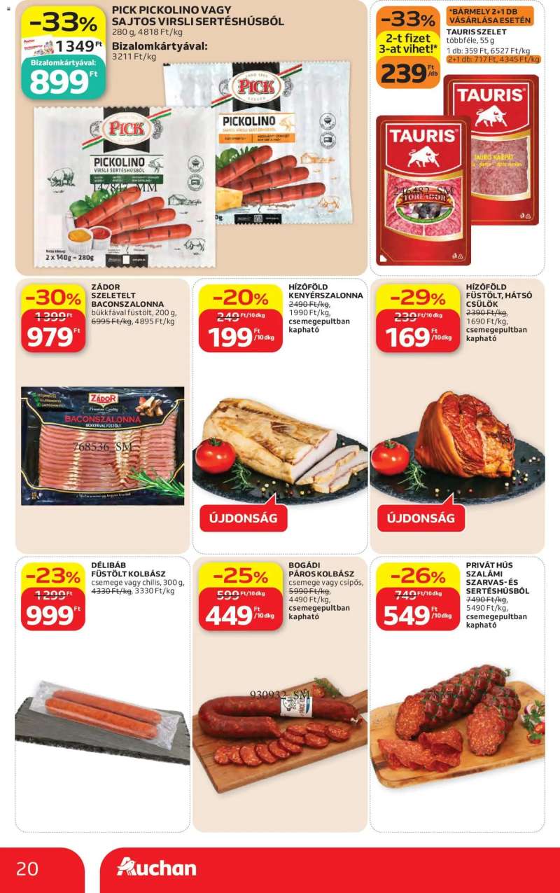 Auchan Auchan akciós újság 20 oldal