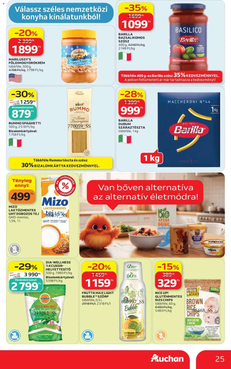 Auchan Auchan akciós újság 25 oldal