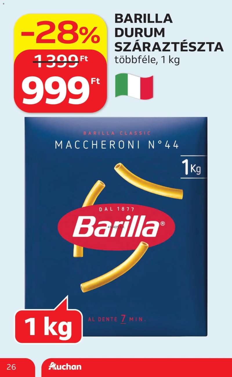 Auchan Auchan akciós újság 26 oldal