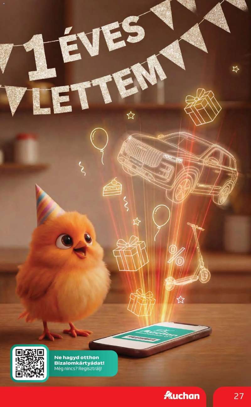 Auchan Auchan akciós újság 27 oldal
