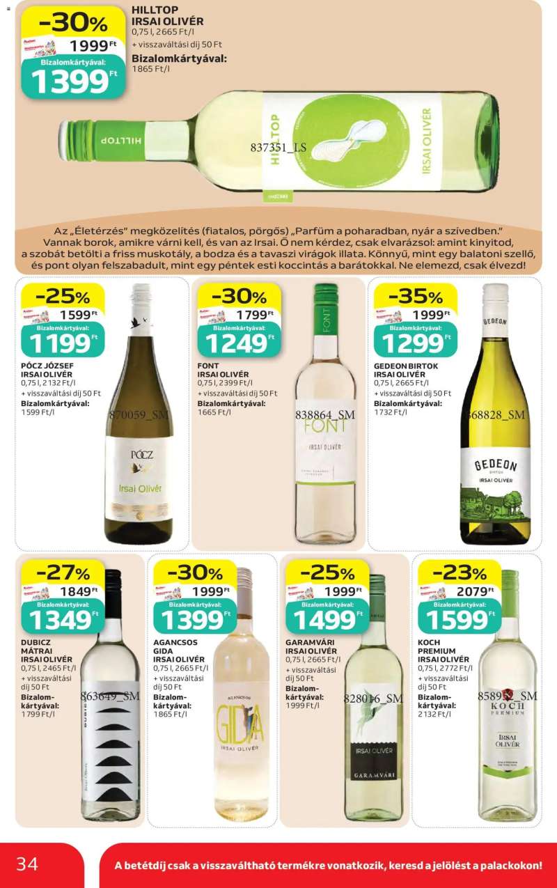 Auchan Auchan akciós újság 34 oldal