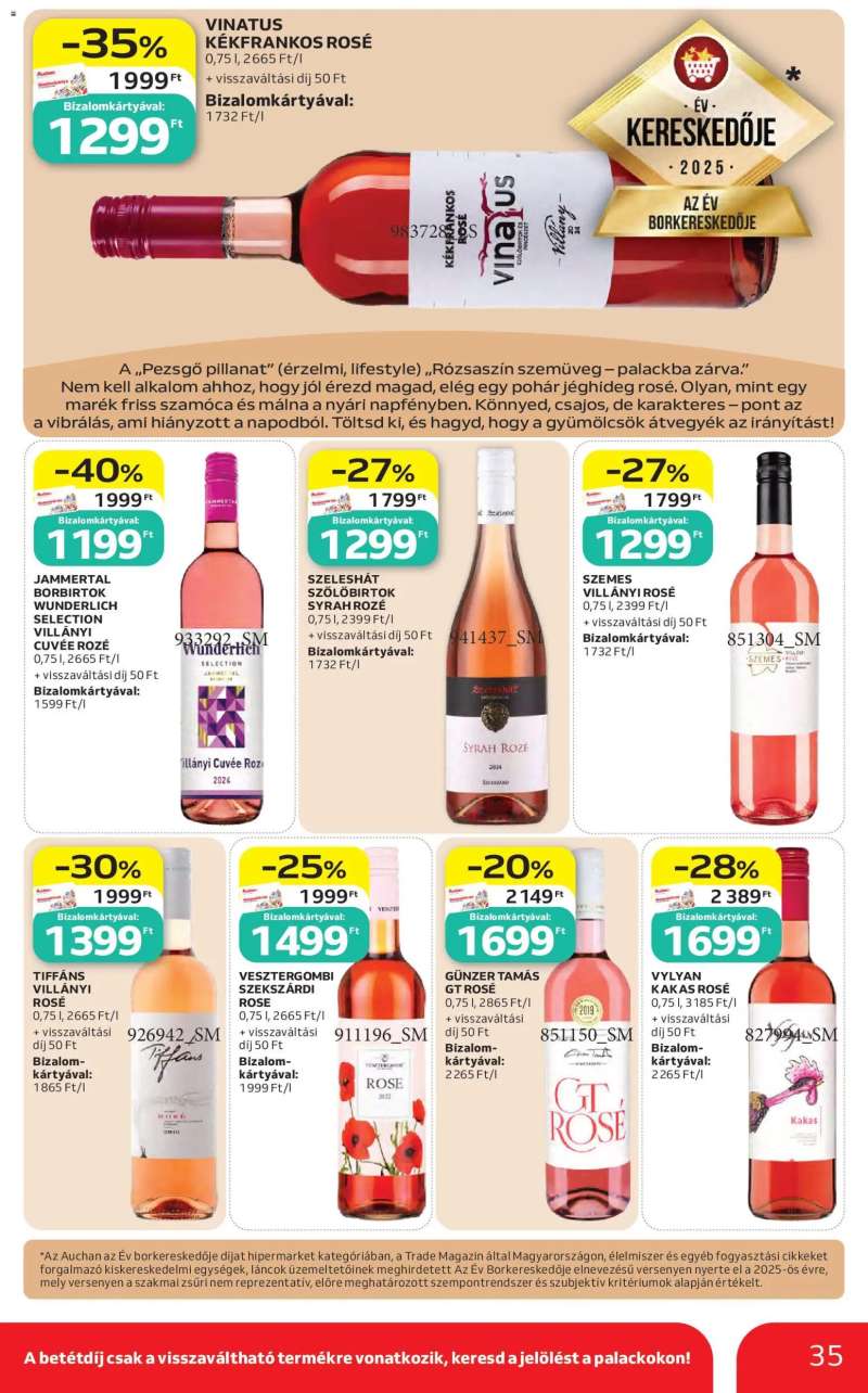 Auchan Auchan akciós újság 35 oldal