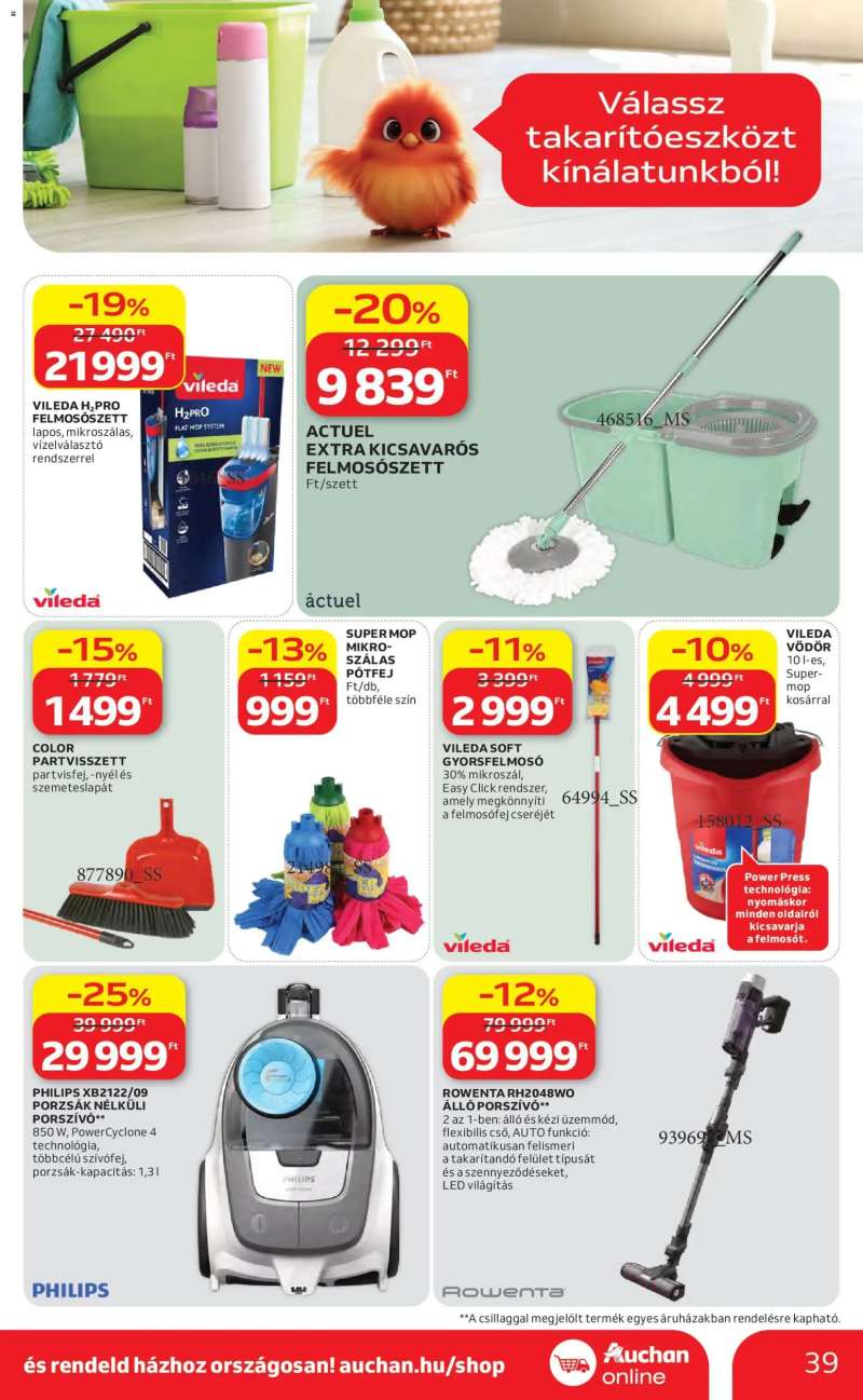 Auchan Auchan akciós újság 39 oldal