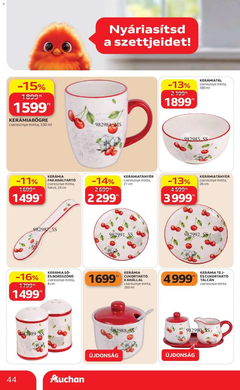 Auchan Auchan akciós újság 44 oldal