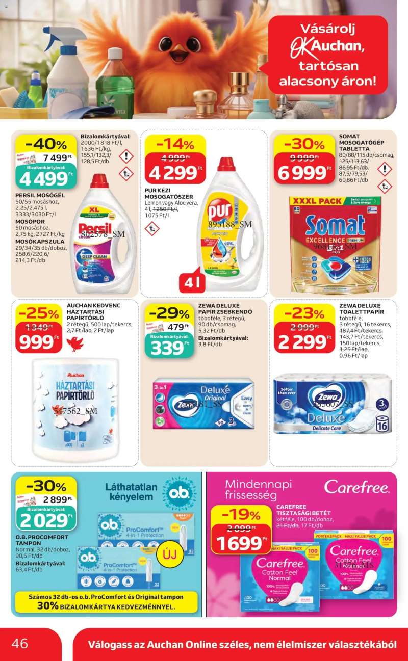 Auchan Auchan akciós újság 46 oldal