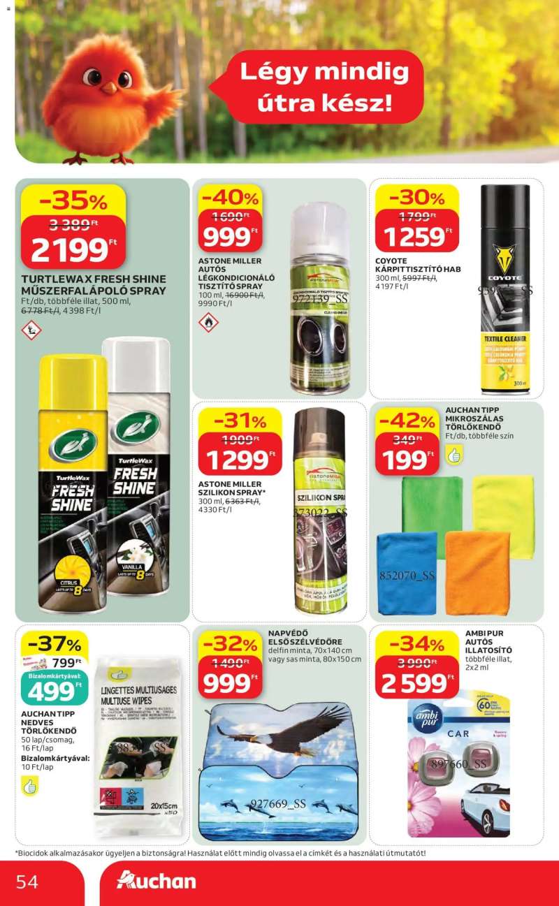 Auchan Auchan akciós újság 54 oldal
