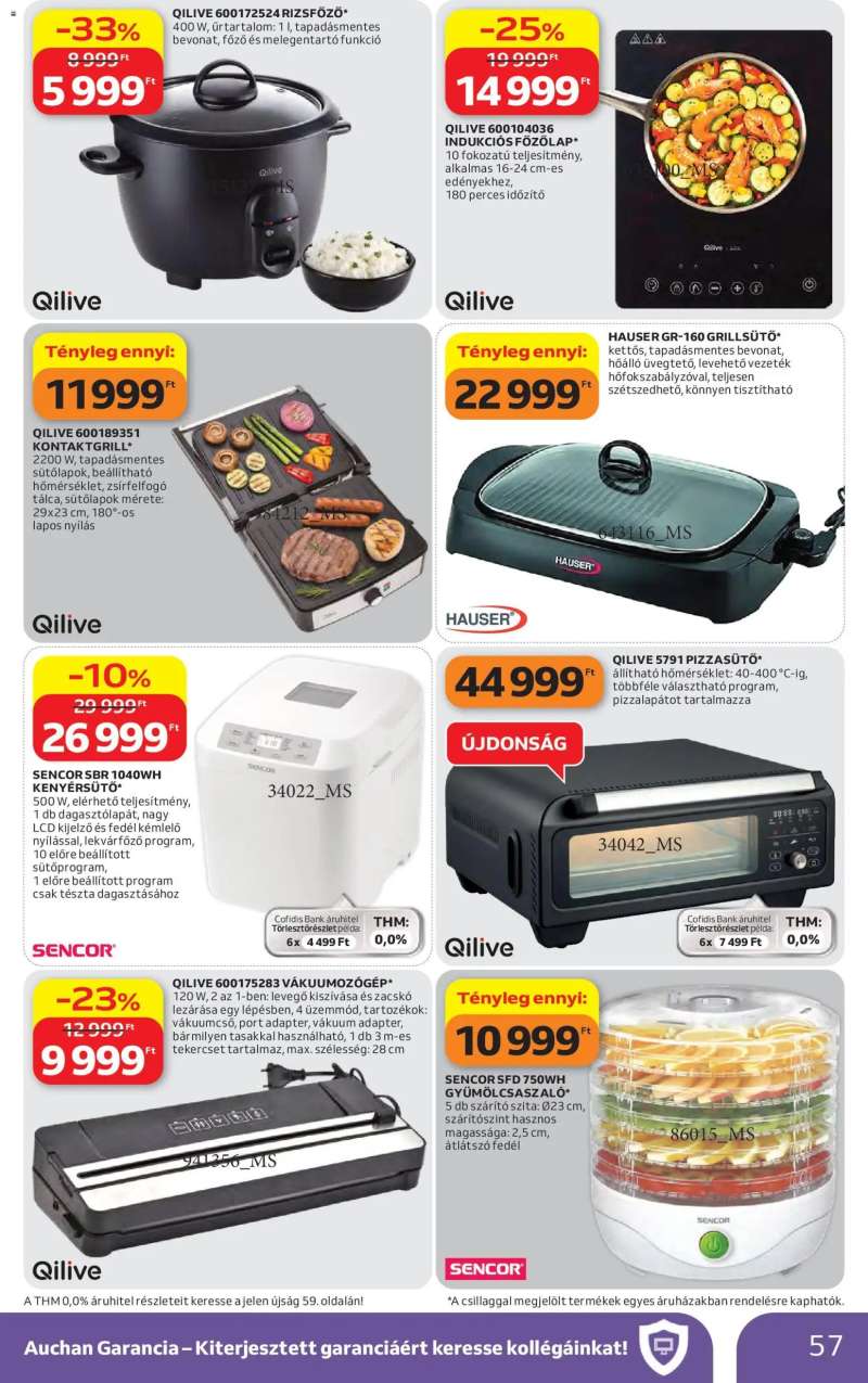 Auchan Auchan akciós újság 57 oldal