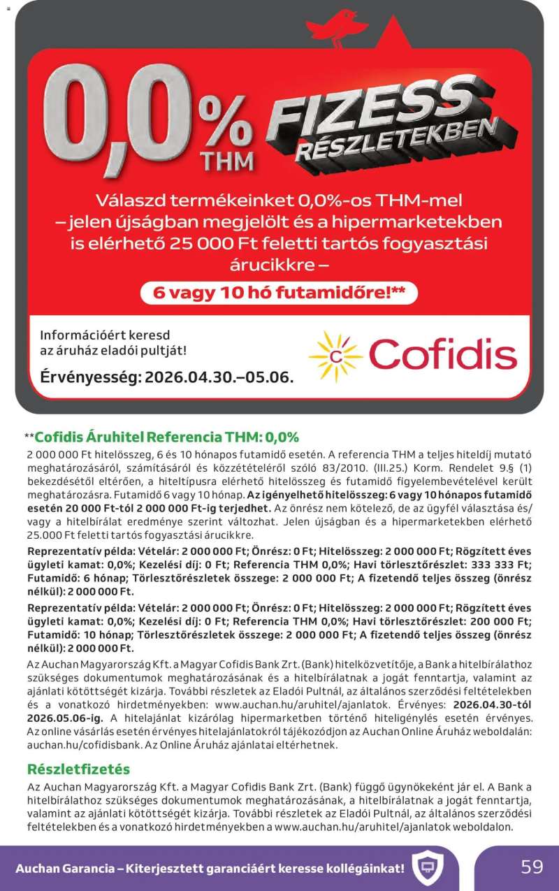 Auchan Auchan akciós újság 59 oldal