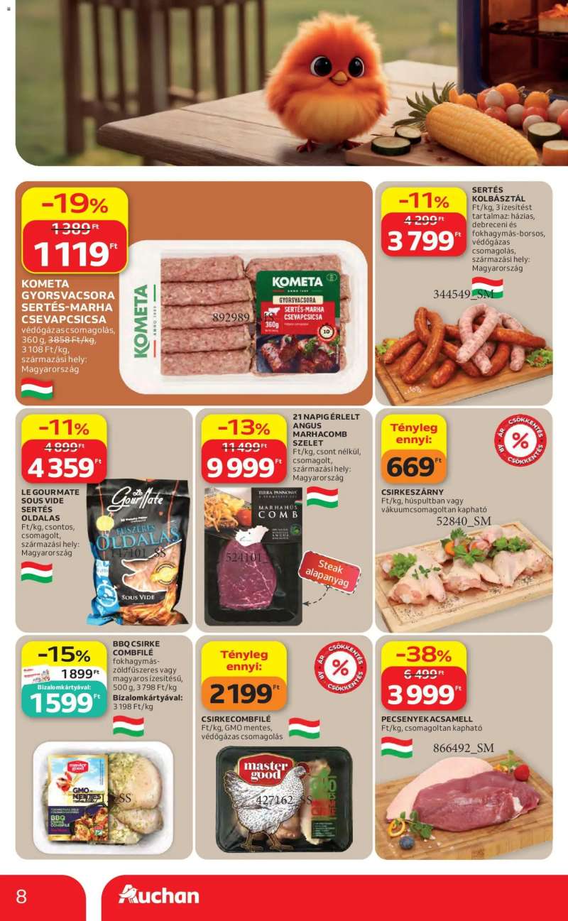 Auchan Auchan akciós újság 8 oldal