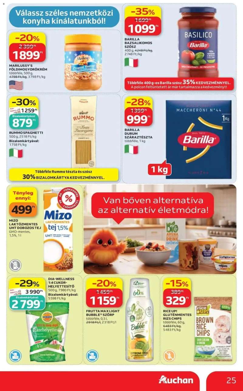 Auchan Auchan akciós újság Budapest 25 oldal