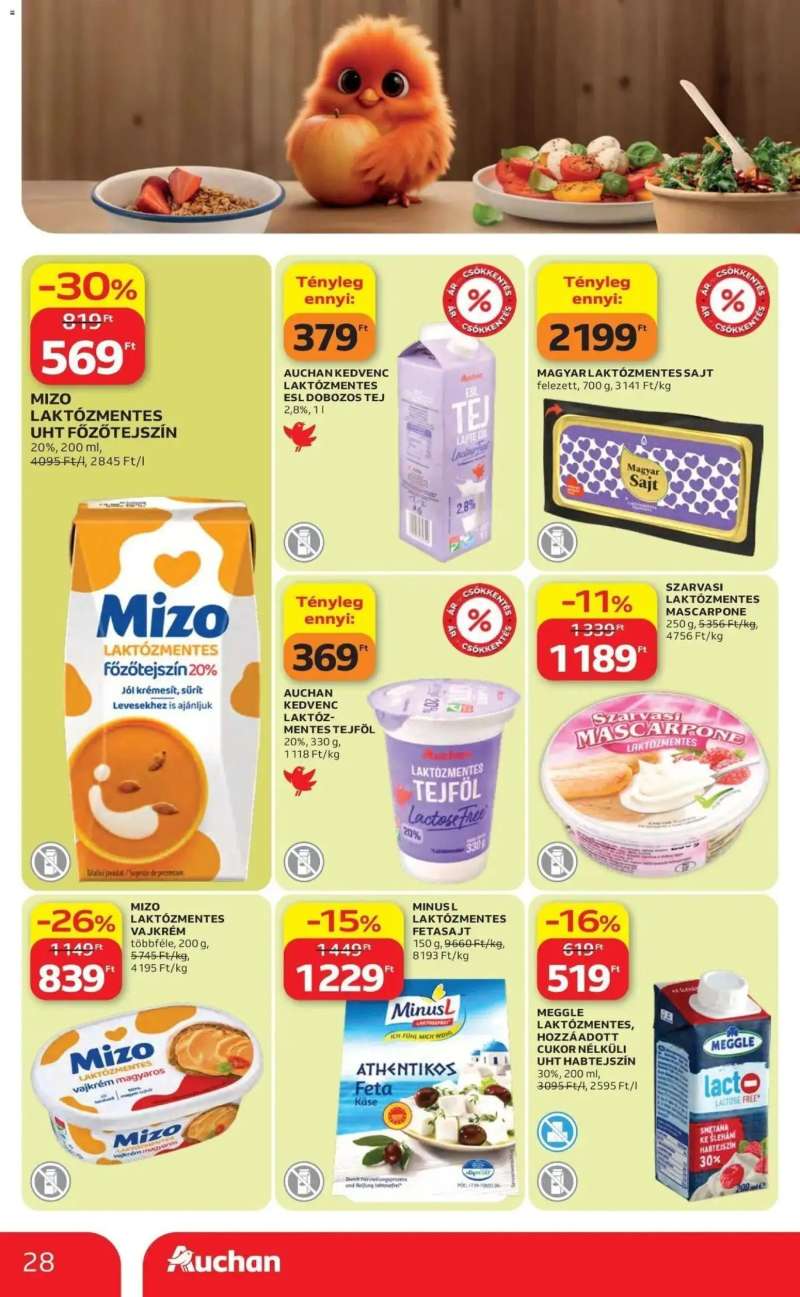 Auchan Auchan akciós újság Budapest 28 oldal