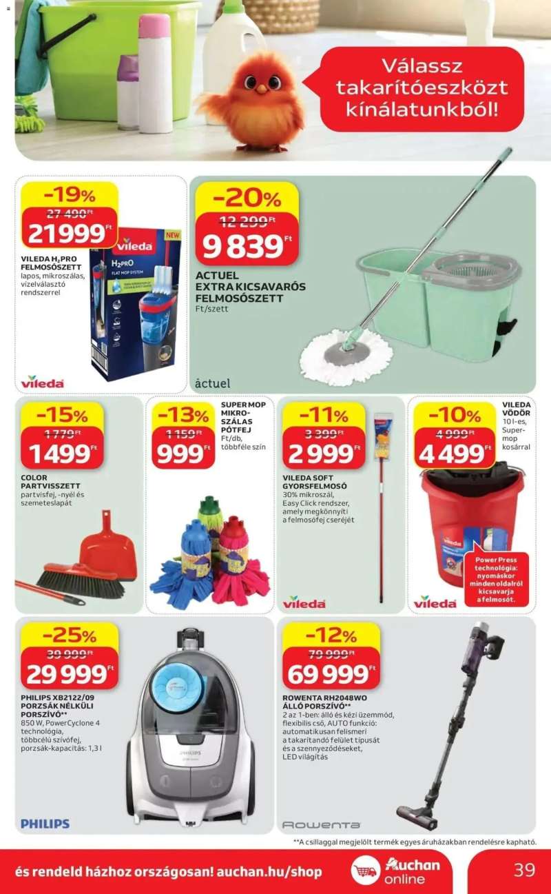 Auchan Auchan akciós újság Budapest 39 oldal
