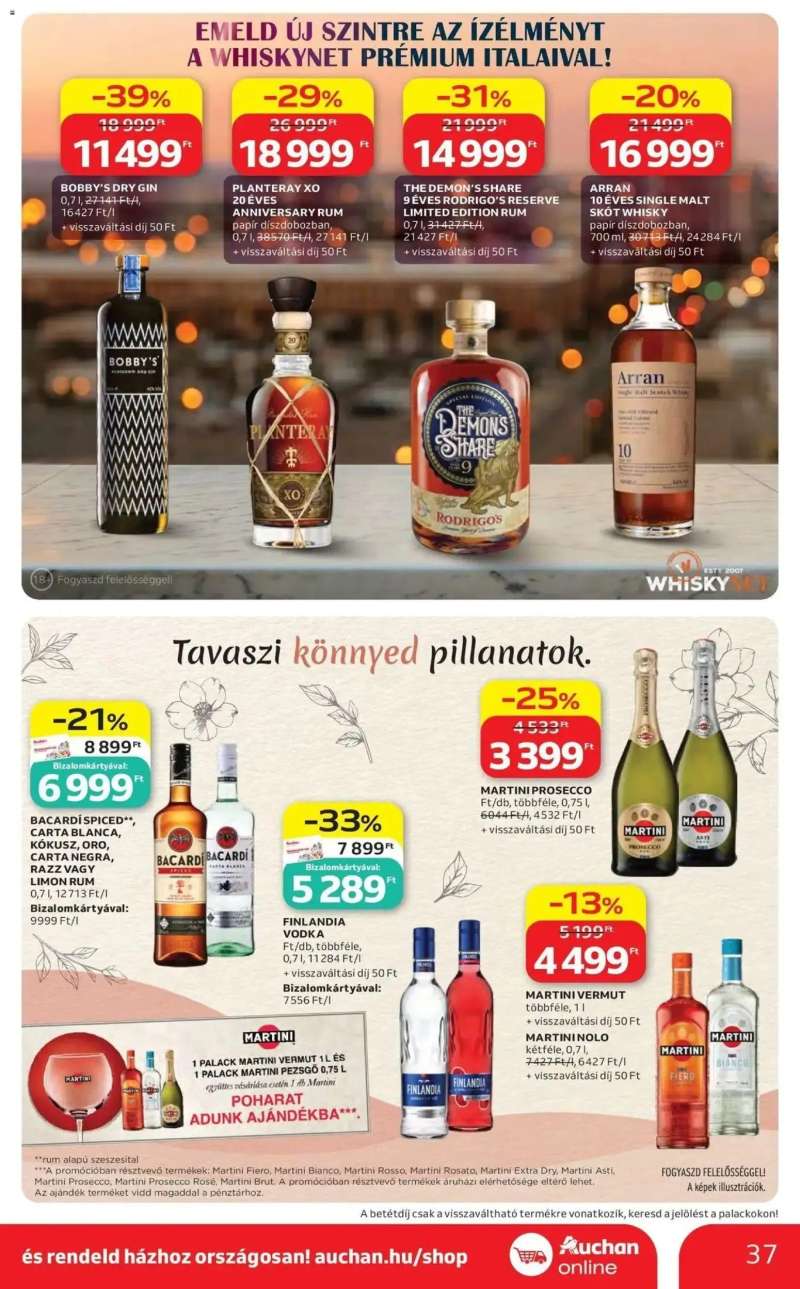 Auchan Auchan akciós újság Miskolc 37 oldal