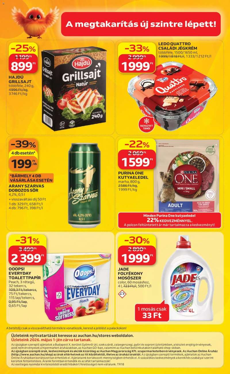 Auchan Auchan Szupermarket akciós újság 12 oldal