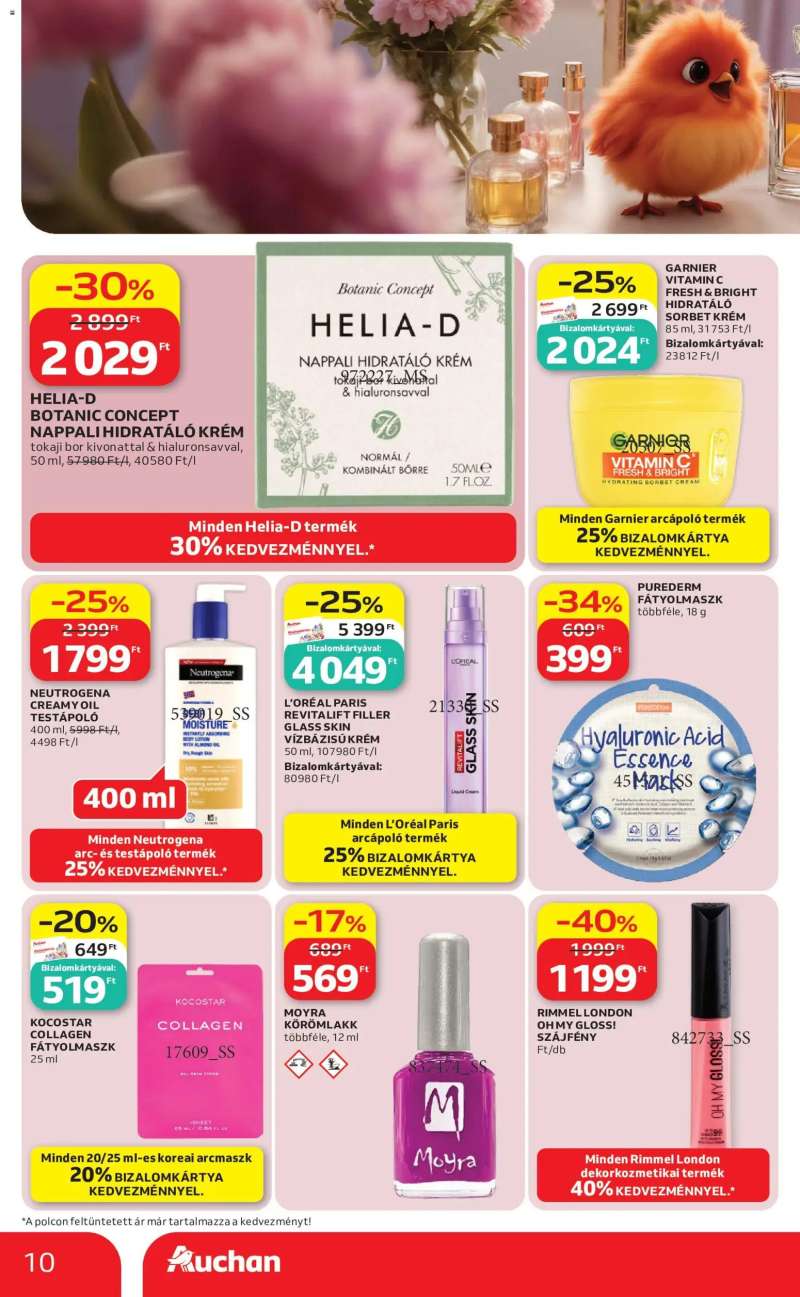 Auchan Auchan Drogéria ajánlataink 10 oldal