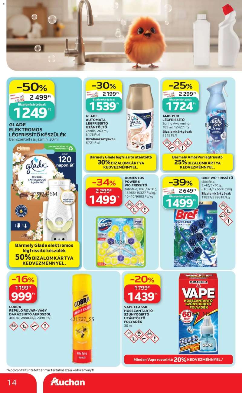 Auchan Auchan Drogéria ajánlataink 14 oldal