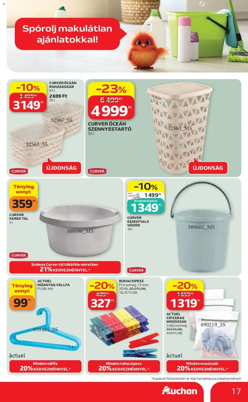 Auchan Auchan Drogéria ajánlataink 17 oldal