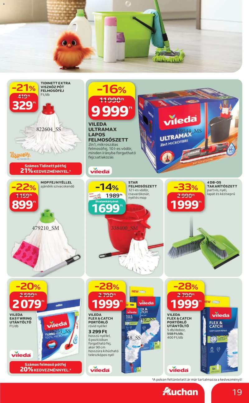 Auchan Auchan Drogéria ajánlataink 19 oldal