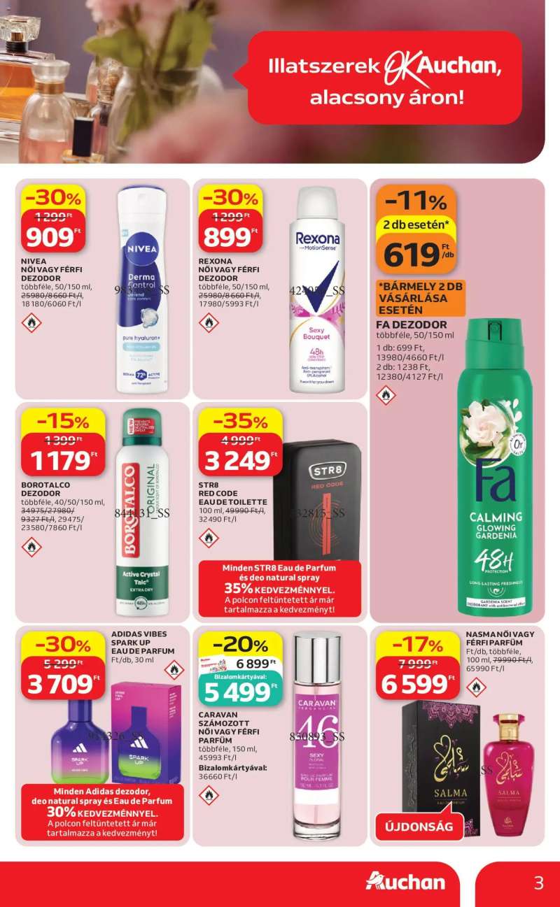Auchan Auchan Drogéria ajánlataink 3 oldal