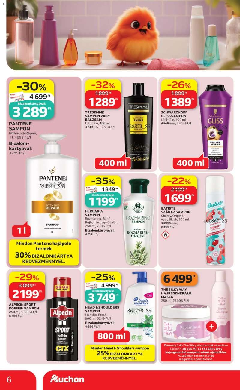 Auchan Auchan Drogéria ajánlataink 6 oldal