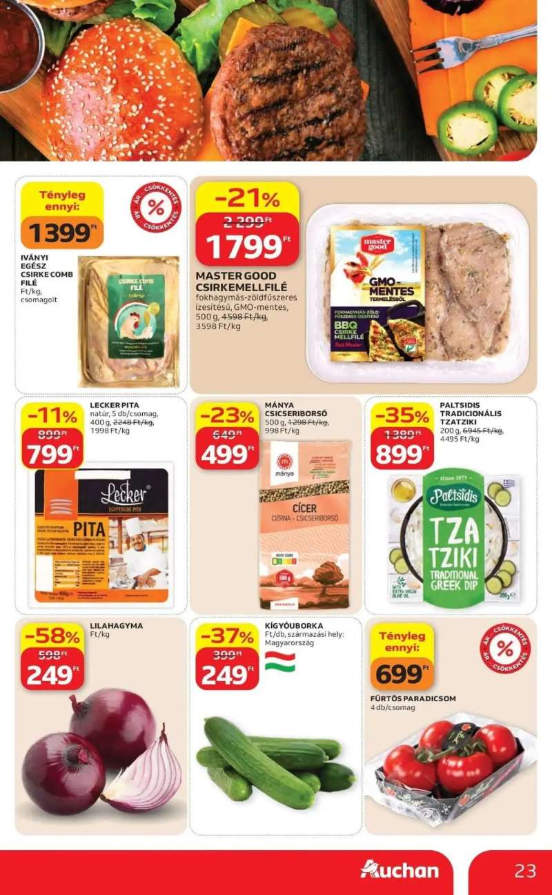 Auchan Auchan akciós újság Fót 23 oldal
