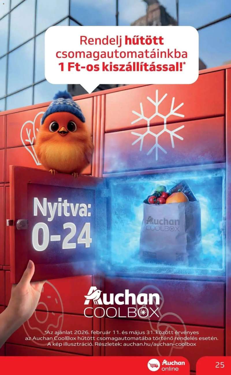 Auchan Auchan akciós újság Fót 25 oldal