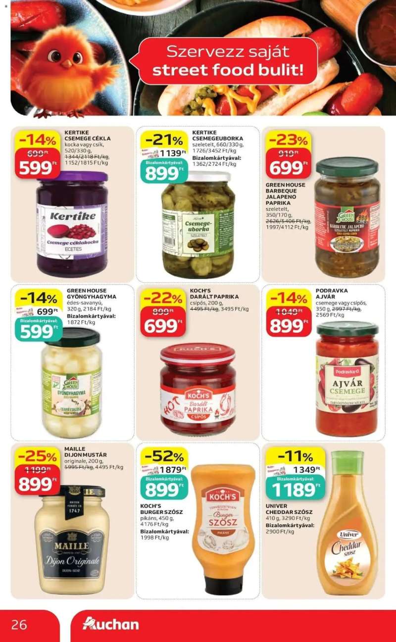 Auchan Auchan akciós újság Fót 26 oldal