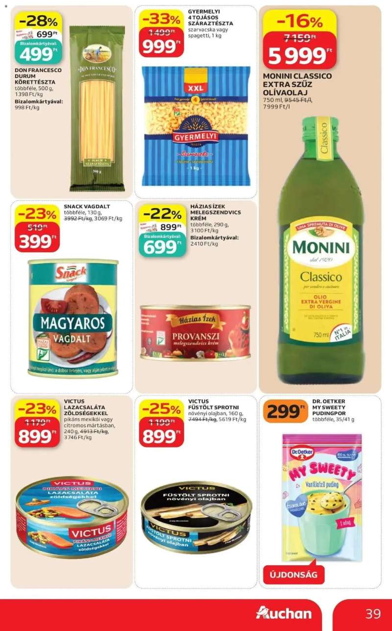 Auchan Auchan akciós újság Fót 39 oldal