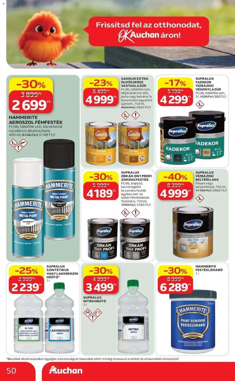 Auchan Auchan akciós újság Fót 50 oldal