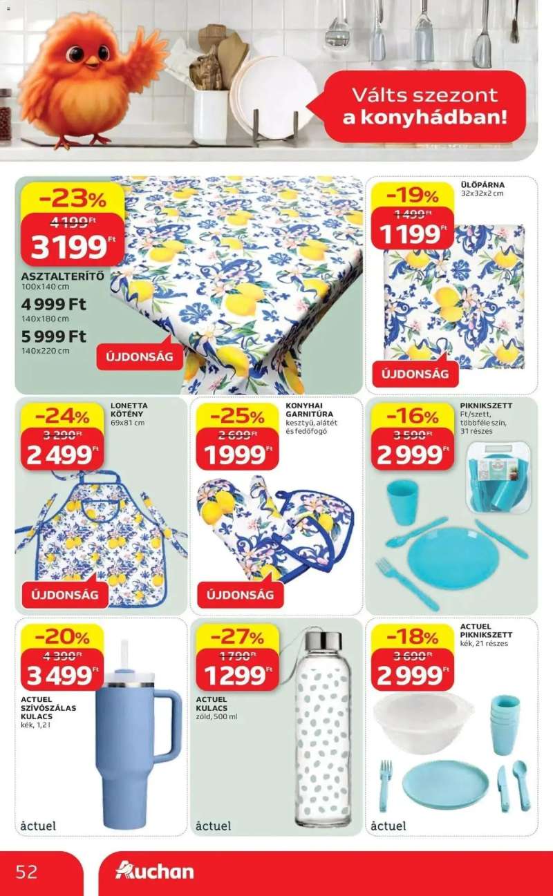 Auchan Auchan akciós újság Fót 52 oldal