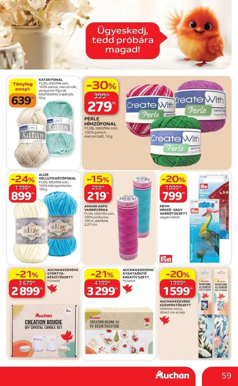 Auchan Auchan akciós újság Fót 59 oldal