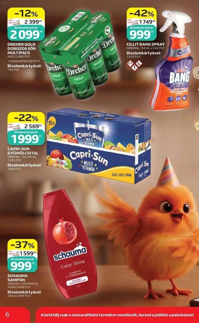 Auchan Auchan akciós újság Fót 6 oldal