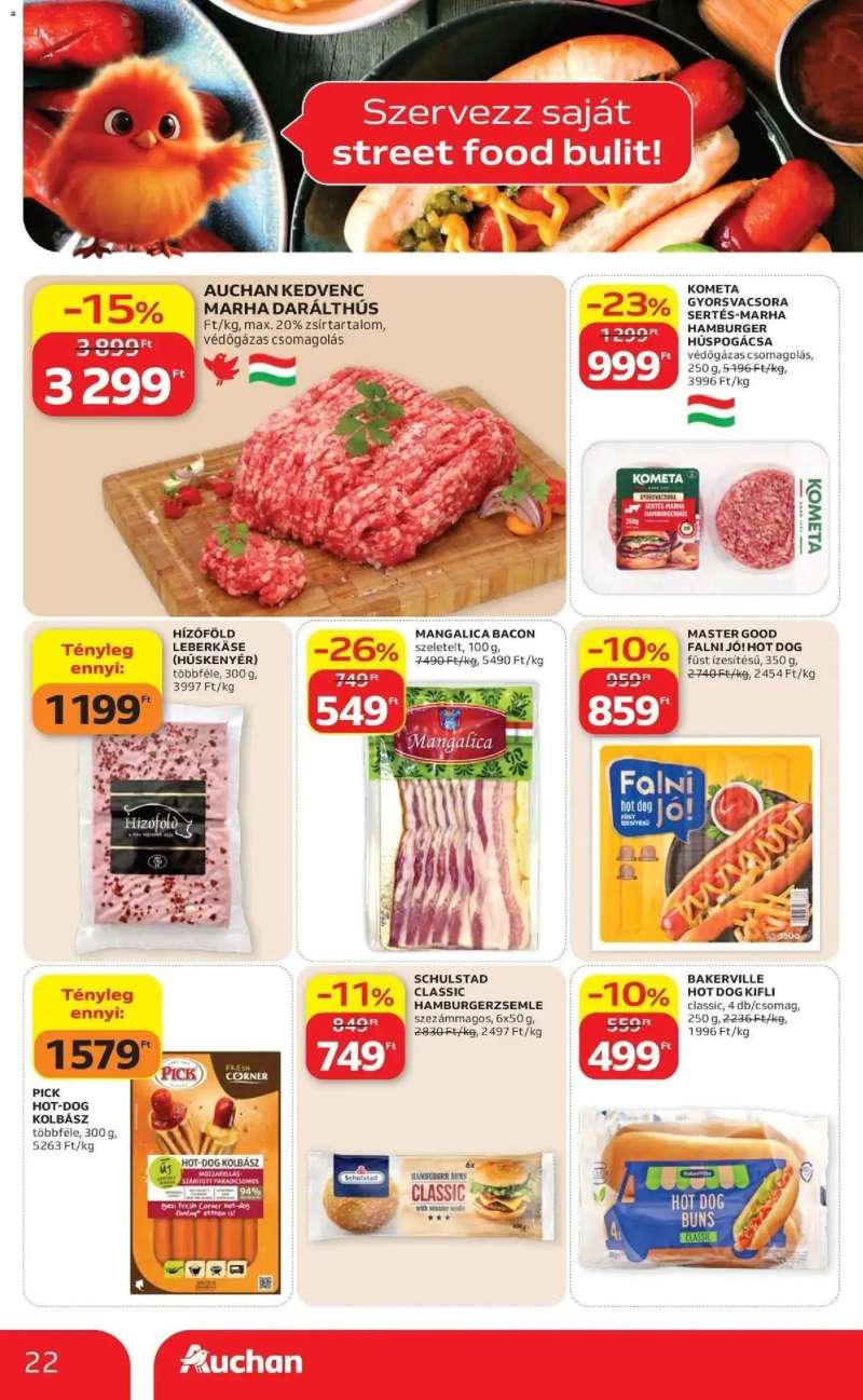 Auchan Auchan újság érvényessége 2026.05.13-ig 22 oldal