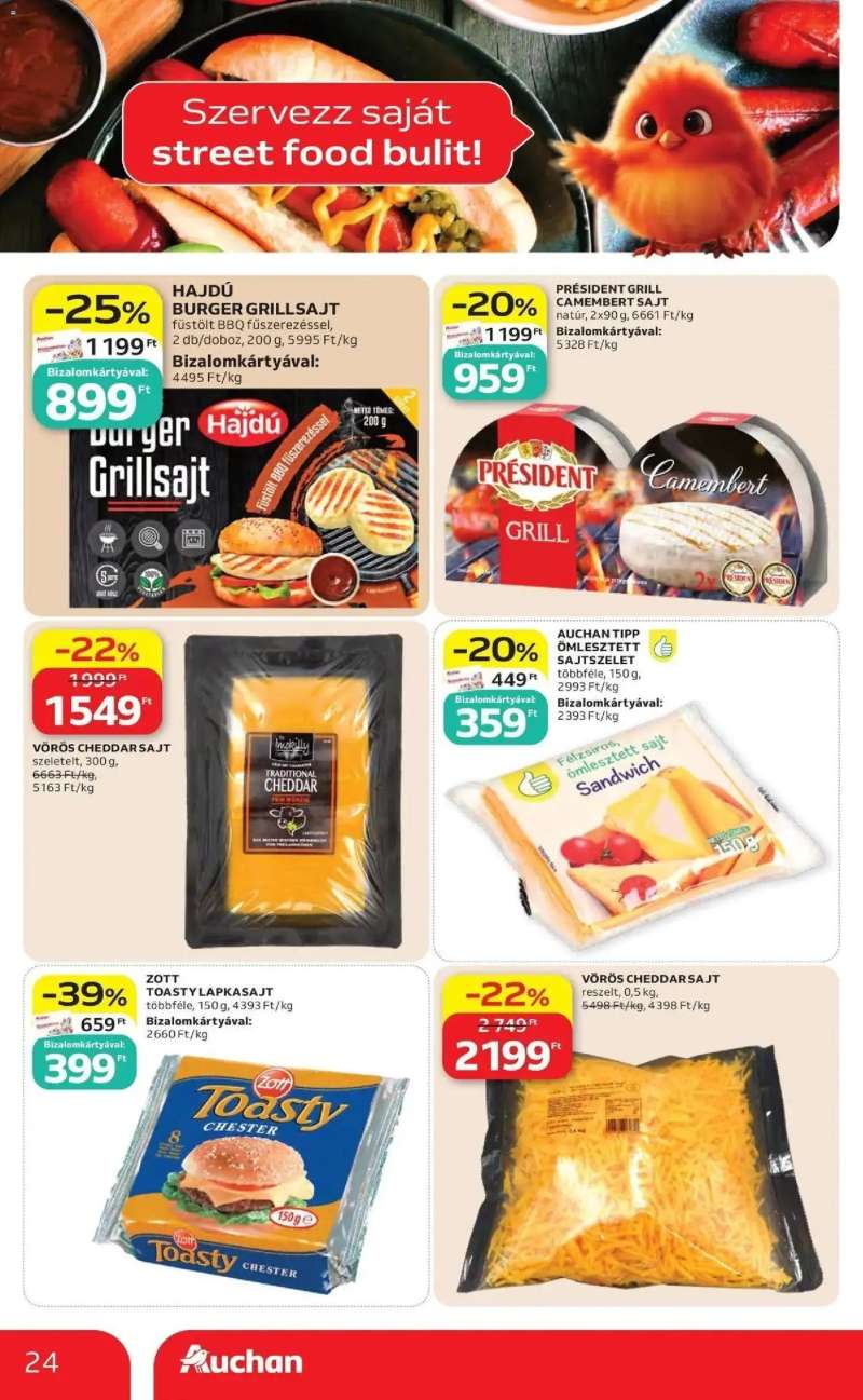 Auchan Auchan újság érvényessége 2026.05.13-ig 24 oldal