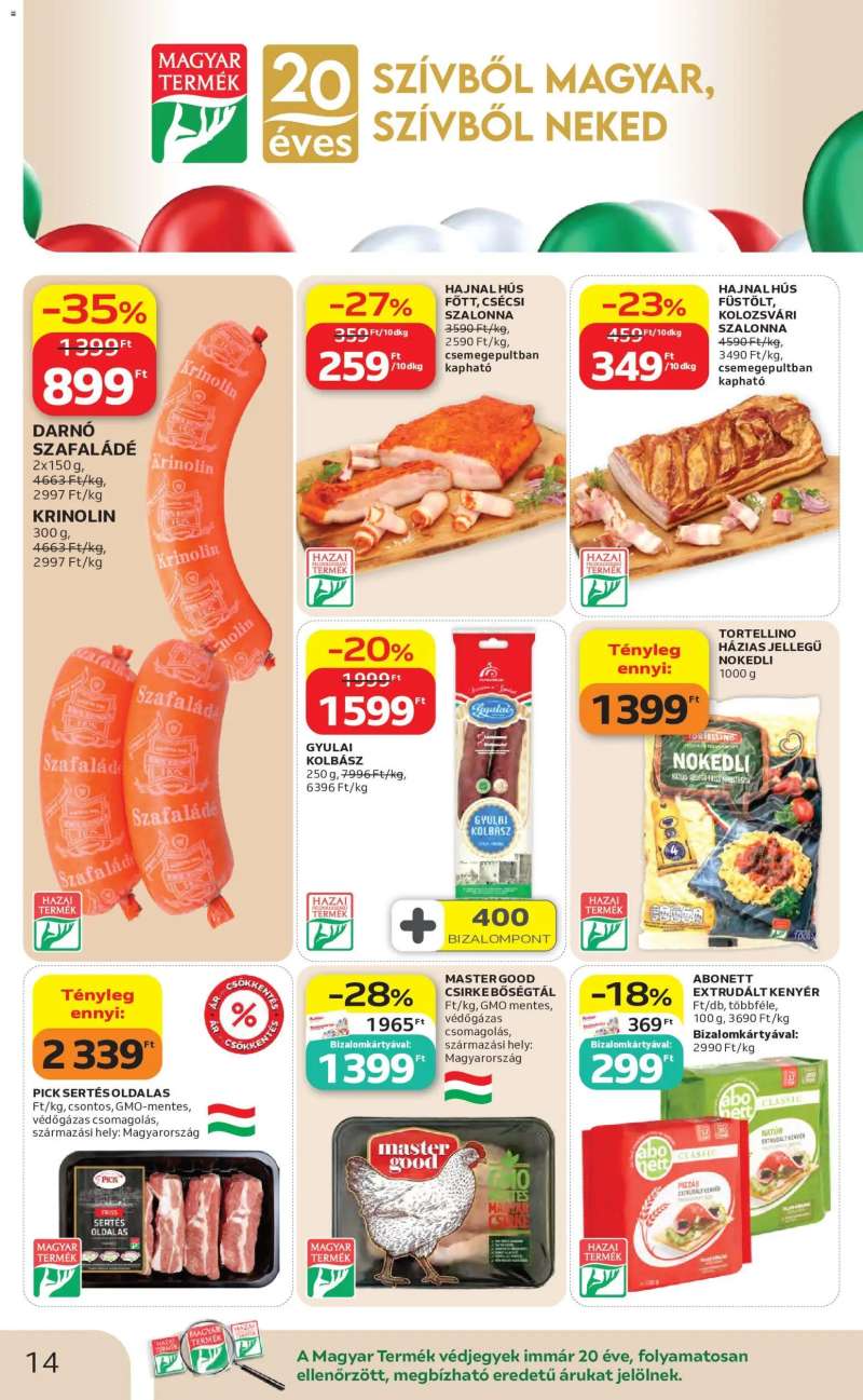Auchan Auchan akciós újság 14 oldal
