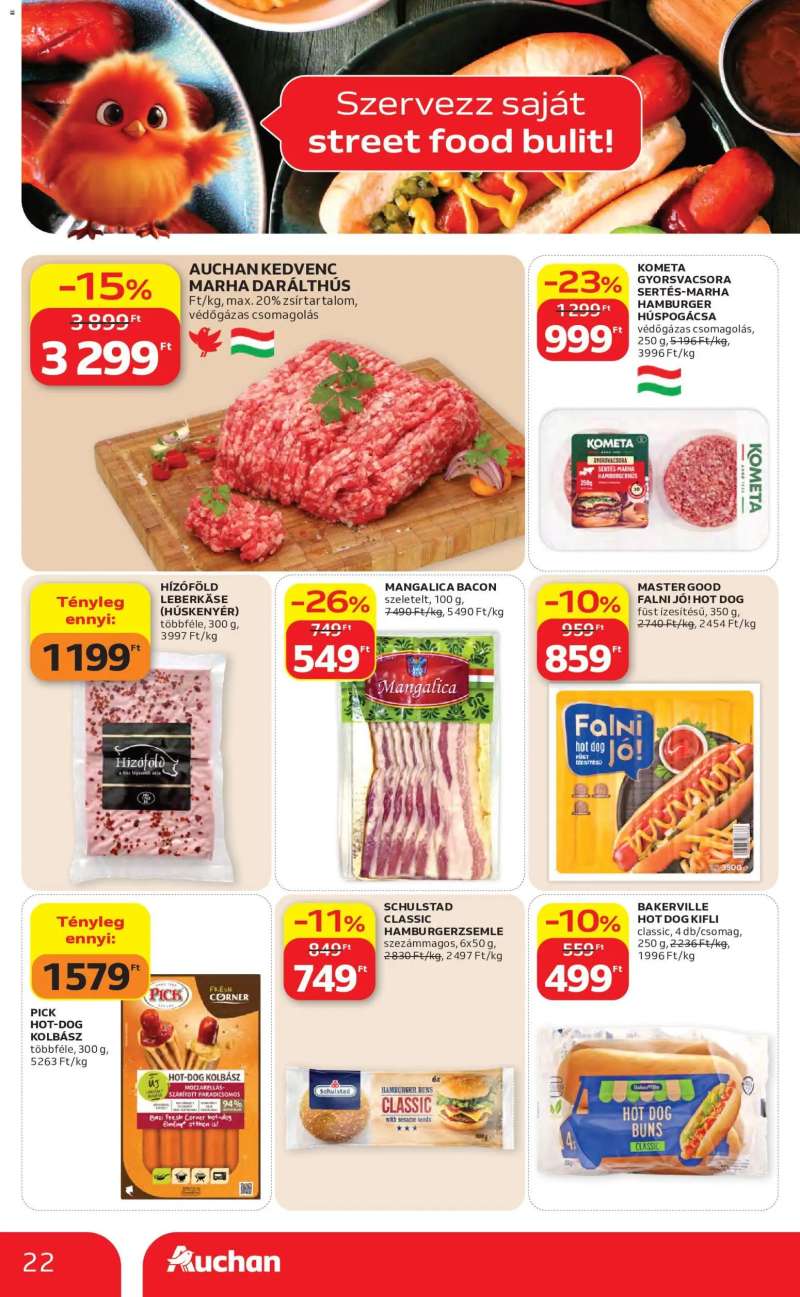 Auchan Auchan akciós újság 22 oldal