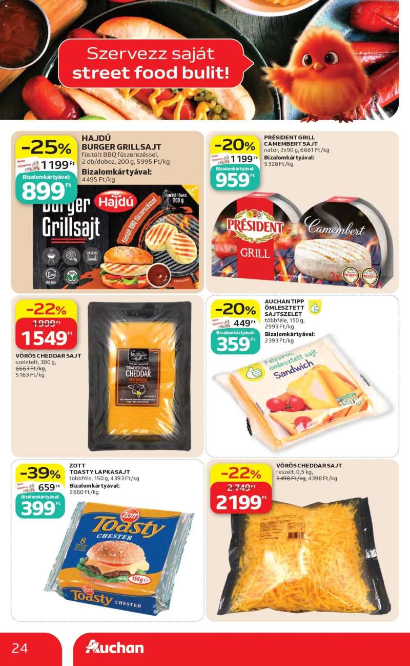 Auchan Auchan akciós újság 24 oldal