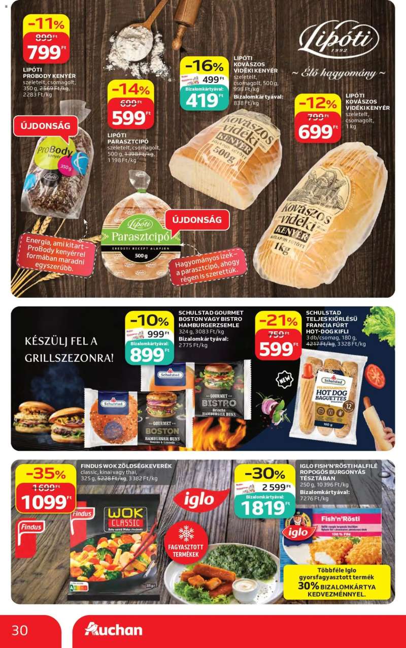 Auchan Auchan akciós újság 30 oldal