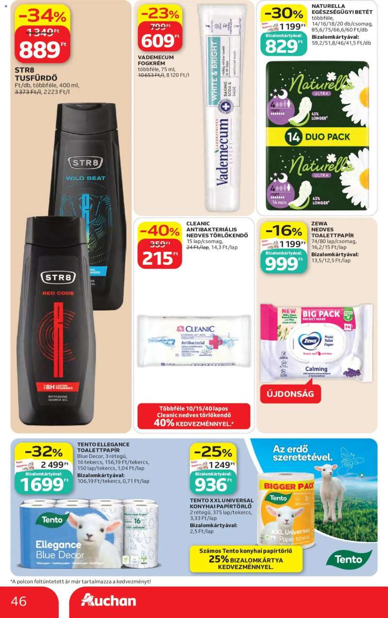 Auchan Auchan akciós újság 46 oldal